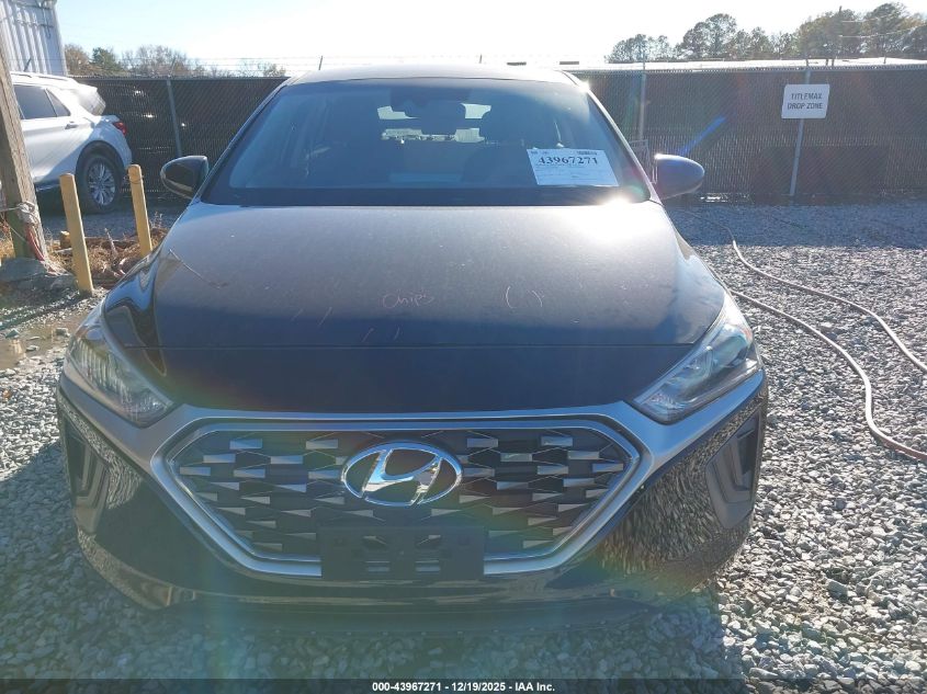2020 Hyundai Ioniq Hybrid Blue VIN: KMHC65LC7LU227404 Lot: 43967271