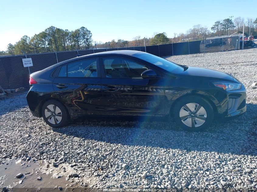 2020 Hyundai Ioniq Hybrid Blue VIN: KMHC65LC7LU227404 Lot: 43967271