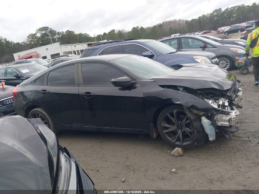 2020 Honda Civic Sport VIN: 19XFC2F80LE010517 Lot: 43967285