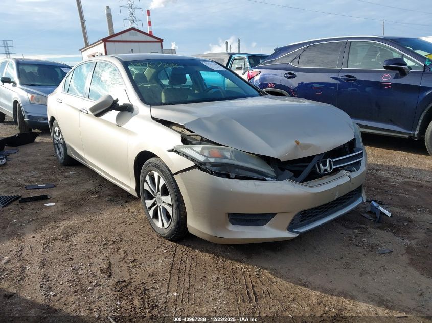 2014 Honda Accord Lx VIN: 1HGCR2F3XEA214142 Lot: 43967288
