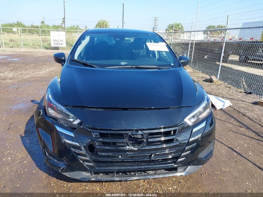 2025 Nissan Versa 1.6 S VIN: 3N1CN8DV7SL834410 Lot: 43967303