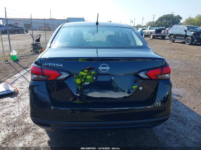 2025 Nissan Versa 1.6 S VIN: 3N1CN8DV7SL834410 Lot: 43967303