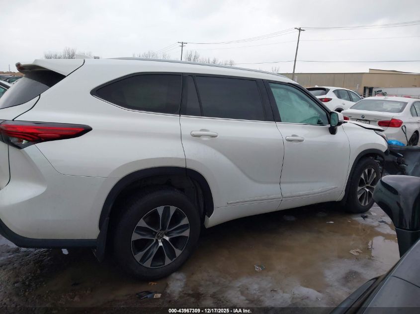 2020 Toyota Highlander Xle VIN: 5TDHZRBH1LS025622 Lot: 43967309