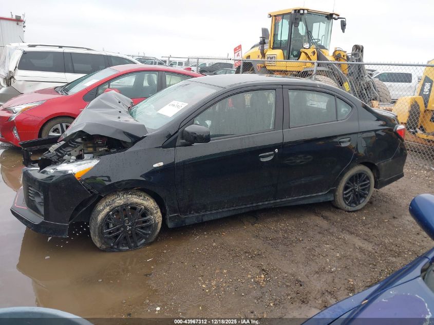 2024 Mitsubishi Mirage G4 Black Edition/Es/Le VIN: ML32FUFJ0RHF12036 Lot: 43967312