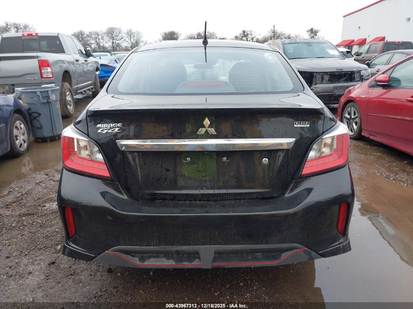 2024 Mitsubishi Mirage G4 Black Edition/Es/Le VIN: ML32FUFJ0RHF12036 Lot: 43967312