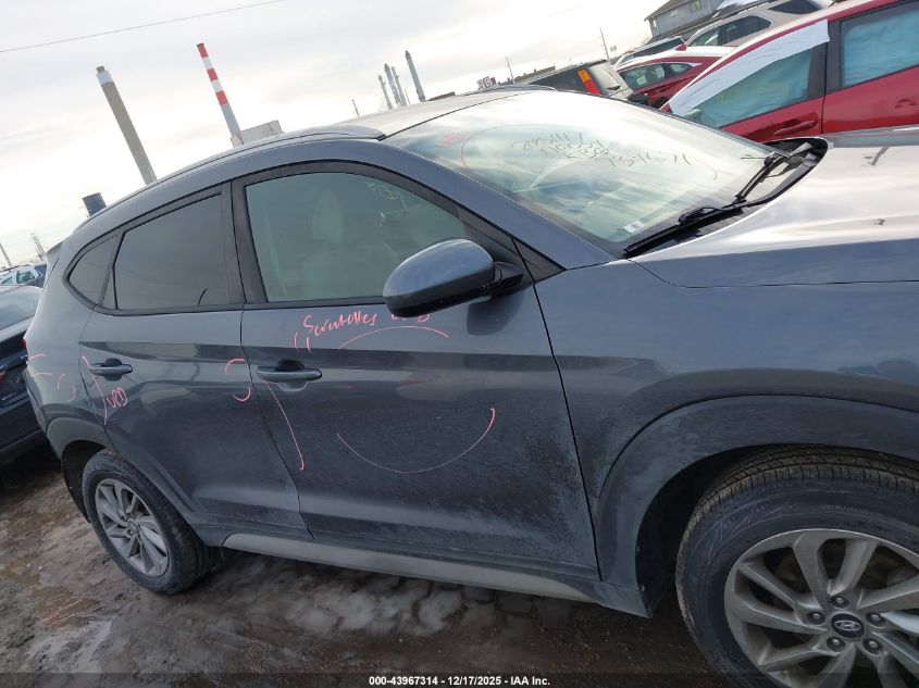 2018 Hyundai Tucson Sel VIN: KM8J3CA45JU734671 Lot: 43967314