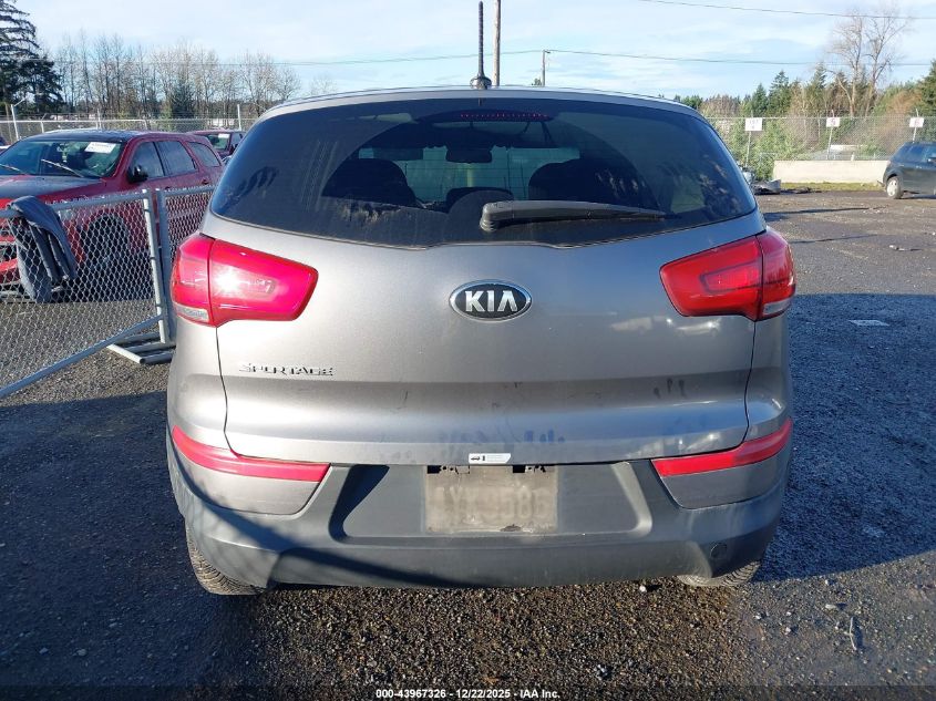 2016 Kia Sportage Lx VIN: KNDPB3AC1G7857044 Lot: 43967326