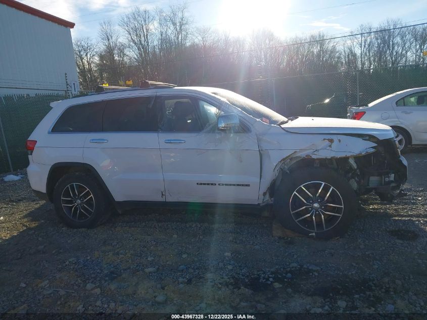 2017 Jeep Grand Cherokee Limited 4X4 VIN: 1C4RJFBG3HC777493 Lot: 43967328