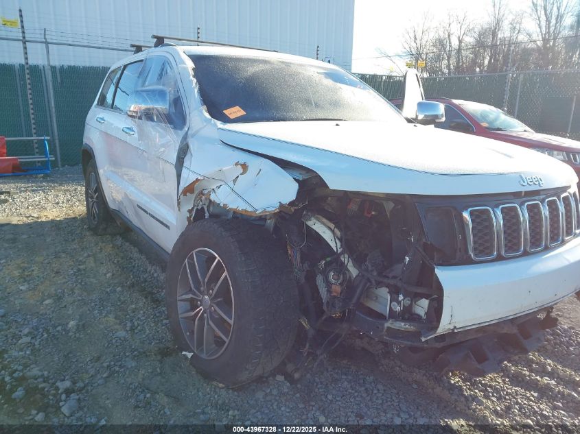 2017 Jeep Grand Cherokee Limited 4X4 VIN: 1C4RJFBG3HC777493 Lot: 43967328