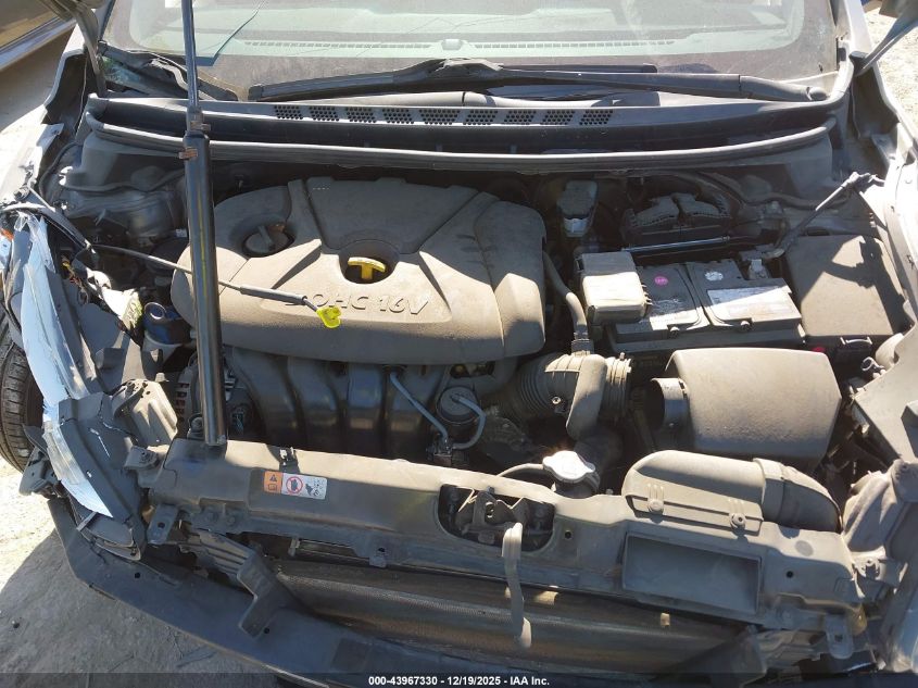 2016 Hyundai Elantra Se VIN: 5NPDH4AE7GH695165 Lot: 43967330