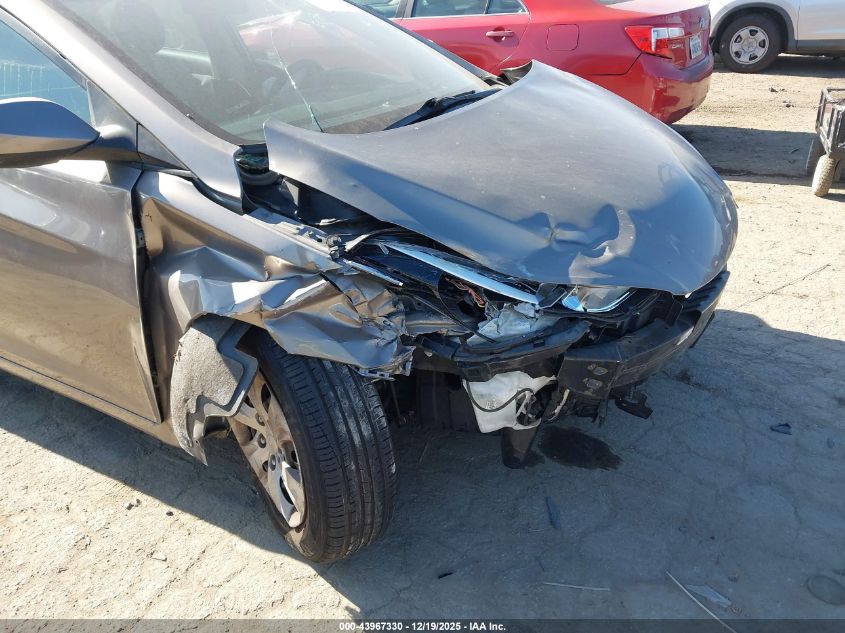 2016 Hyundai Elantra Se VIN: 5NPDH4AE7GH695165 Lot: 43967330