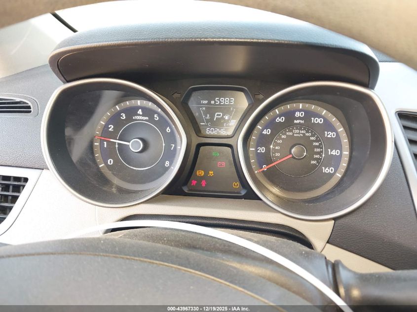 2016 Hyundai Elantra Se VIN: 5NPDH4AE7GH695165 Lot: 43967330