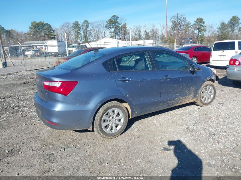 2016 Kia Rio Lx VIN: KNADM4A32G6651320 Lot: 43967333