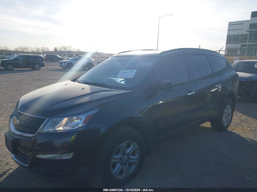 2017 Chevrolet Traverse Ls VIN: 1GNKRFED9HJ197275 Lot: 43967334
