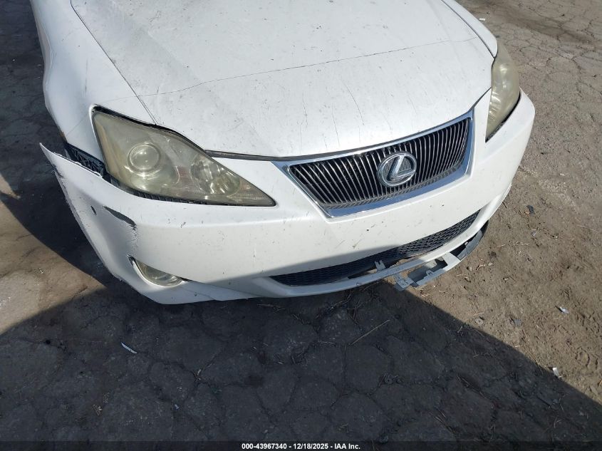 2008 Lexus Is 250 VIN: JTHBK262882079794 Lot: 43967340