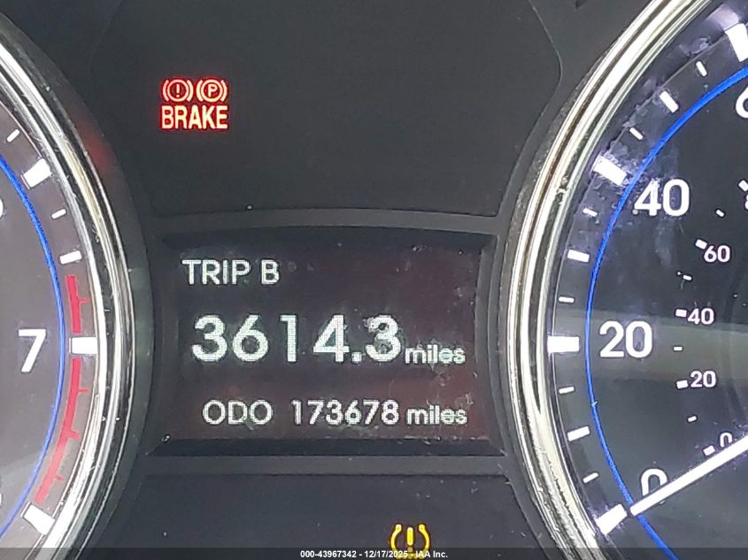 2011 Hyundai Sonata Gls VIN: 5NPEB4AC0BH084309 Lot: 43967342