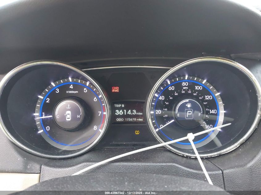 2011 Hyundai Sonata Gls VIN: 5NPEB4AC0BH084309 Lot: 43967342