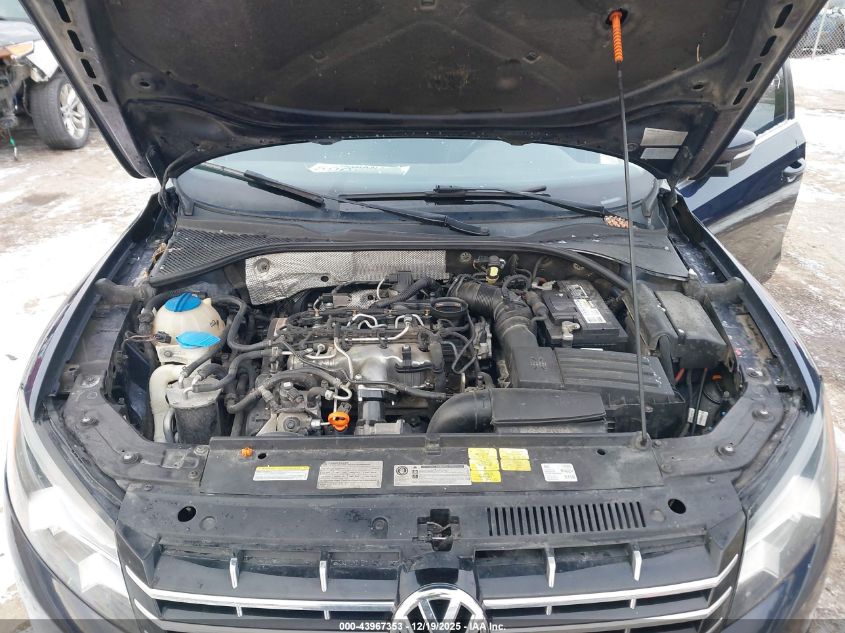 2012 Volkswagen Passat 2.0L Tdi Se VIN: 1VWBN7A32CC075925 Lot: 43967353