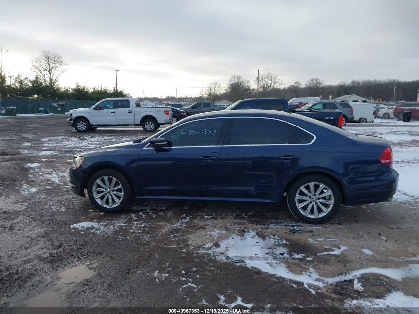 2012 Volkswagen Passat 2.0L Tdi Se VIN: 1VWBN7A32CC075925 Lot: 43967353