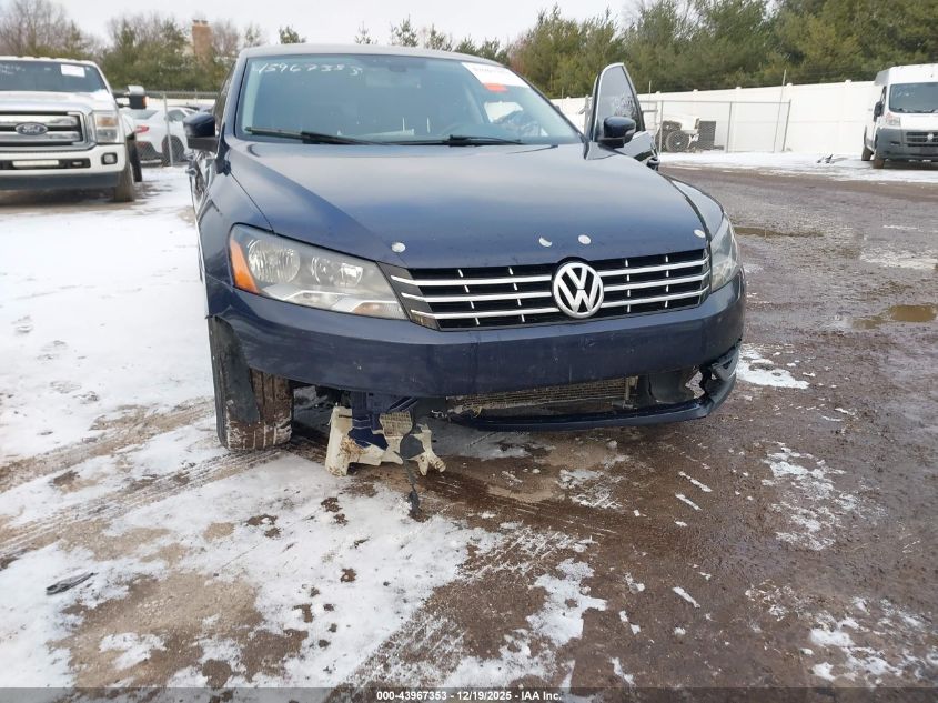 2012 Volkswagen Passat 2.0L Tdi Se VIN: 1VWBN7A32CC075925 Lot: 43967353