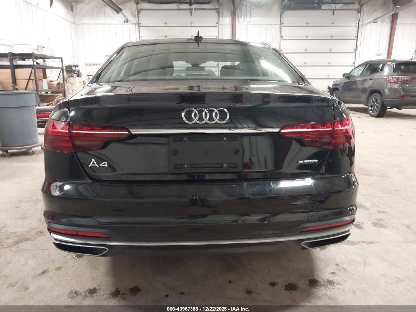 2021 Audi A4 Premium 40 Tfsi Quattro S Tronic VIN: WAUABAF42MA042245 Lot: 43967368