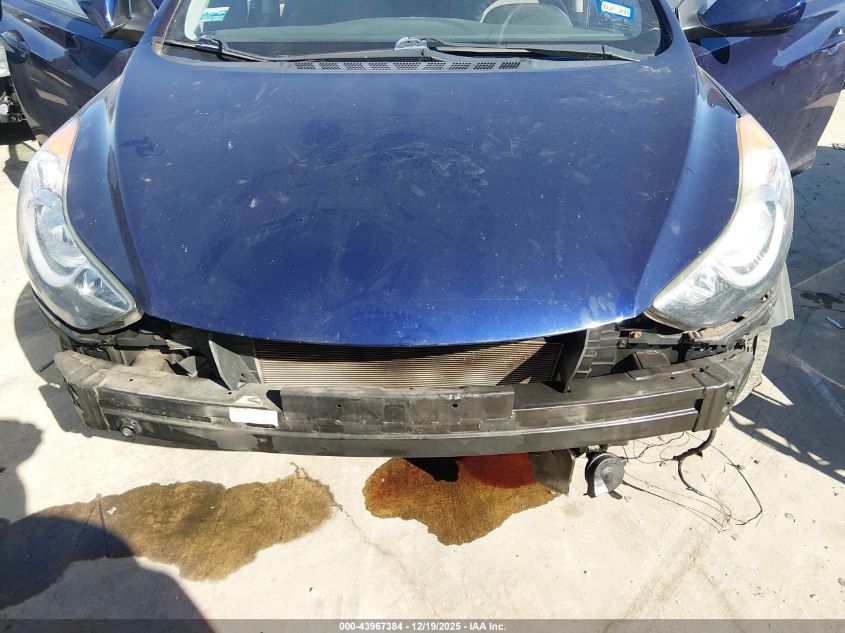 2012 Hyundai Elantra Gls VIN: 5NPDH4AE4CH115431 Lot: 43967384