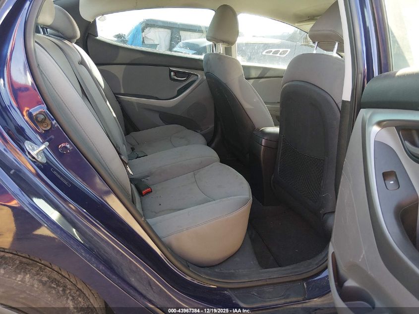 2012 Hyundai Elantra Gls VIN: 5NPDH4AE4CH115431 Lot: 43967384