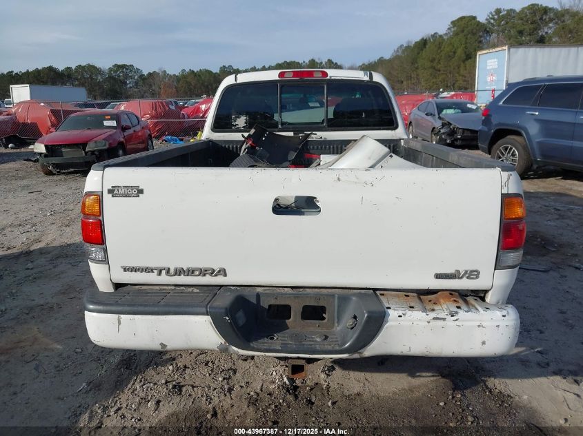 2001 Toyota Tundra Sr5 V8 VIN: 5TBRT34121S159208 Lot: 43967387