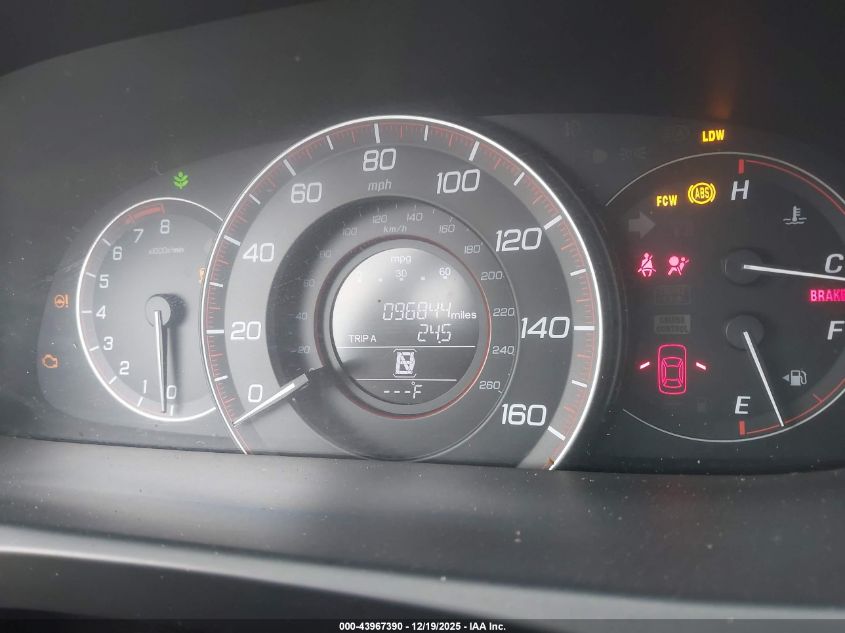 2015 Honda Accord Ex-L V-6 VIN: 1HGCT2B84FA000557 Lot: 43967390