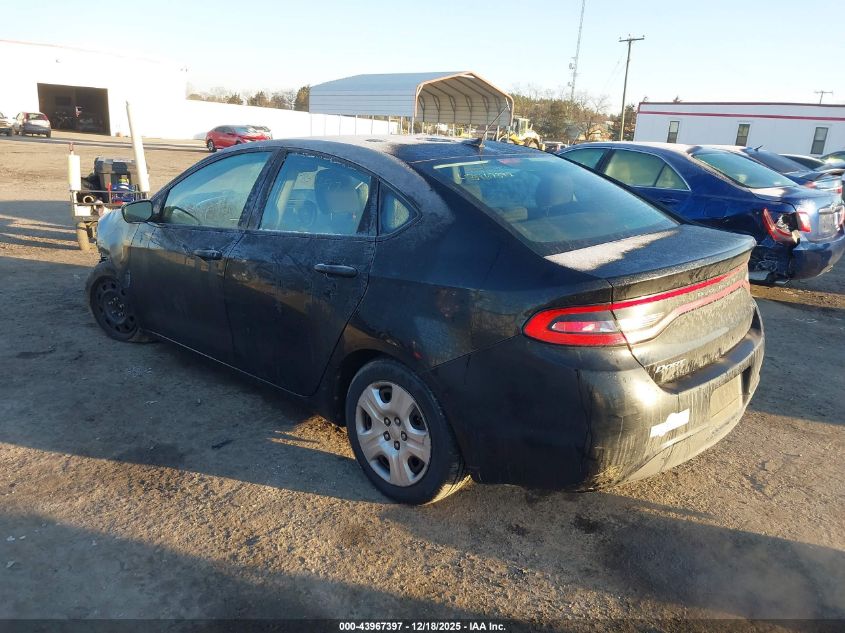 2013 Dodge Dart Se VIN: 1C3CDFAA7DD230729 Lot: 43967397