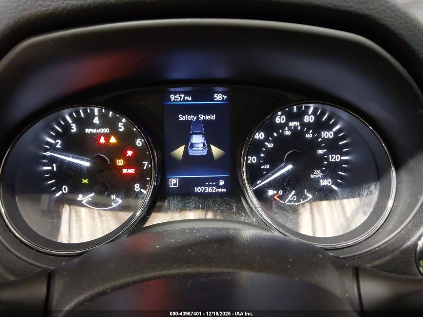 2018 Nissan Rogue Sv VIN: 5N1AT2MV7JC826806 Lot: 43967401