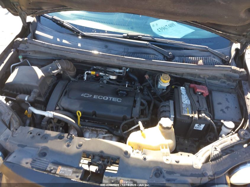 2013 Chevrolet Sonic Lt Auto VIN: 1G1JC6SG6D4155796 Lot: 43967409