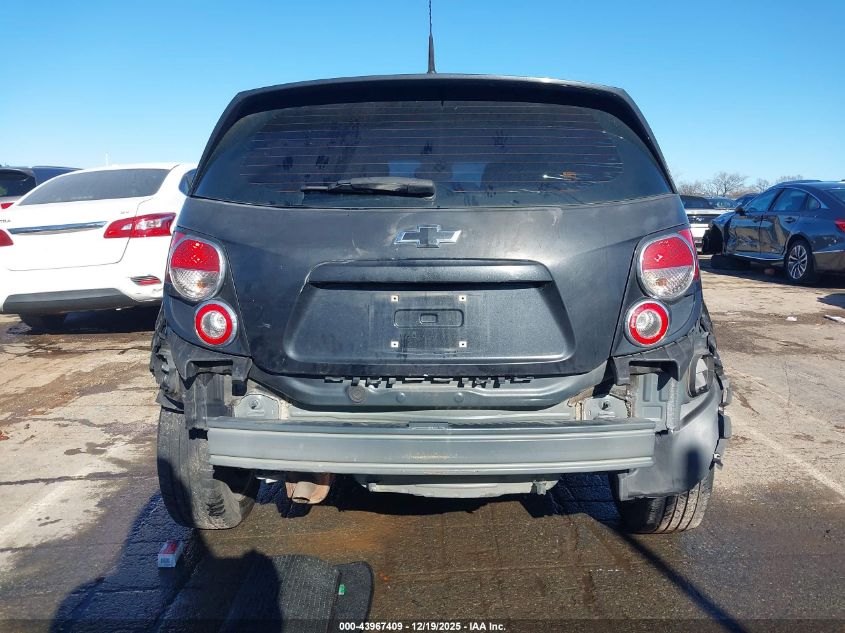 2013 Chevrolet Sonic Lt Auto VIN: 1G1JC6SG6D4155796 Lot: 43967409