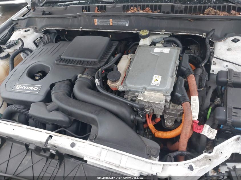 2017 Ford Fusion Hybrid Se VIN: 3FA6P0LU2HR381632 Lot: 43967417