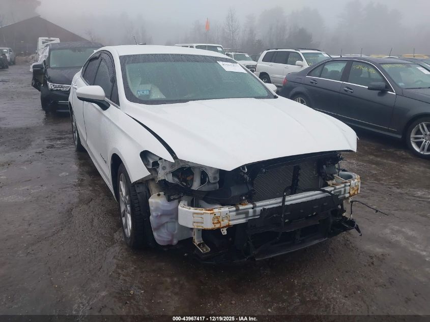 2017 Ford Fusion Hybrid Se VIN: 3FA6P0LU2HR381632 Lot: 43967417