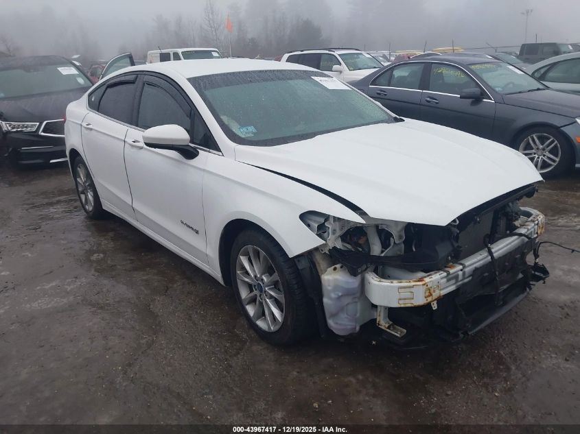 2017 Ford Fusion Hybrid Se VIN: 3FA6P0LU2HR381632 Lot: 43967417