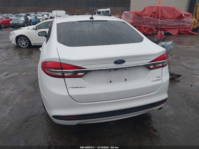 2017 Ford Fusion Hybrid Se VIN: 3FA6P0LU2HR381632 Lot: 43967417