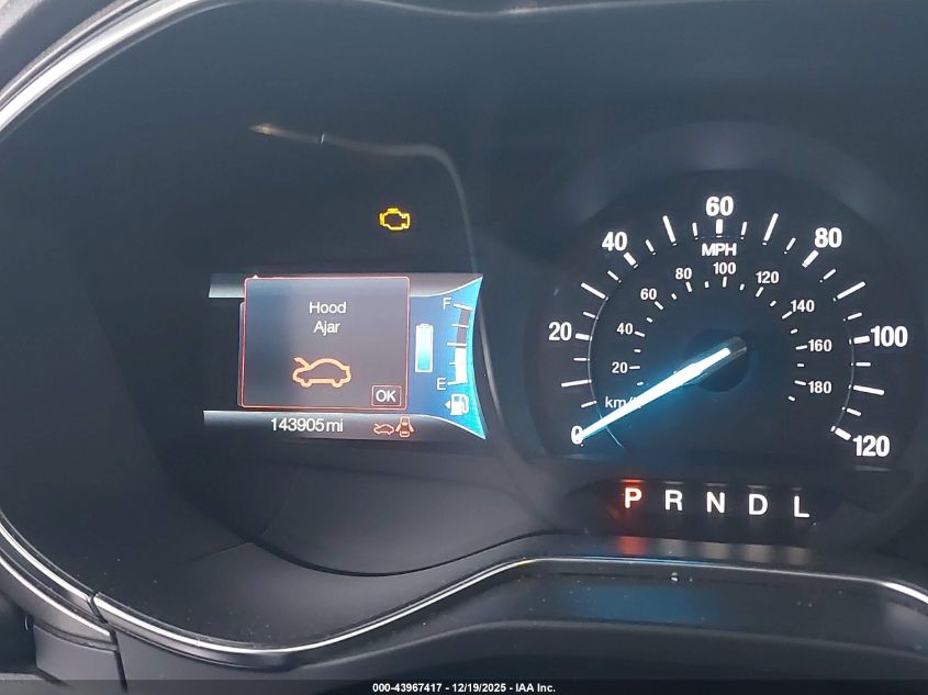 2017 Ford Fusion Hybrid Se VIN: 3FA6P0LU2HR381632 Lot: 43967417