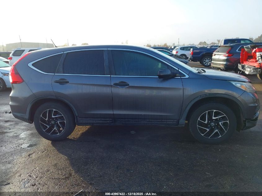 2016 Honda Cr-V Se VIN: 2HKRM3H45GH547119 Lot: 43967422