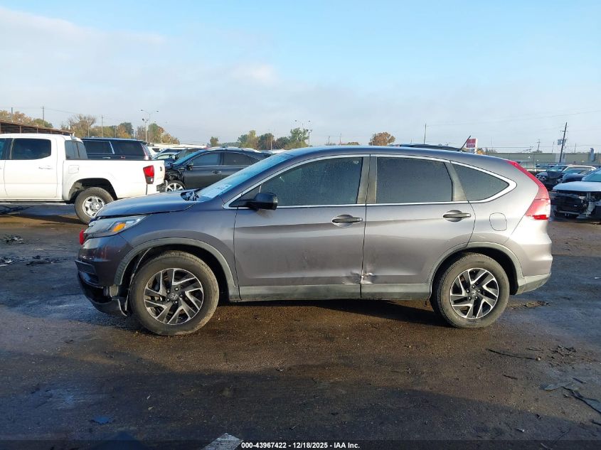 2016 Honda Cr-V Se VIN: 2HKRM3H45GH547119 Lot: 43967422