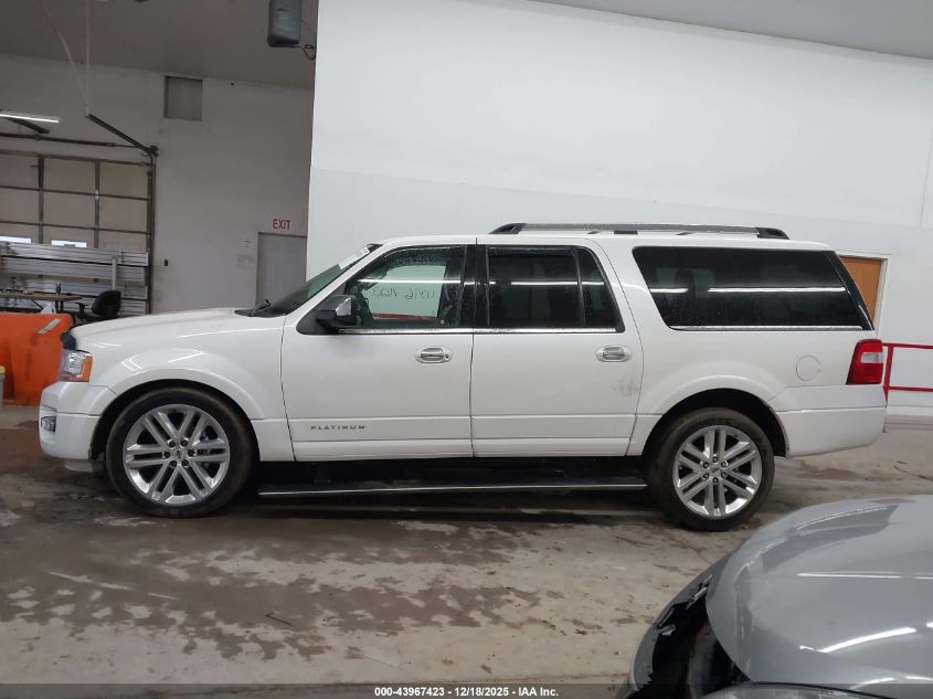 2017 Ford Expedition El Platinum VIN: 1FMJK1MT6HEA23348 Lot: 43967423