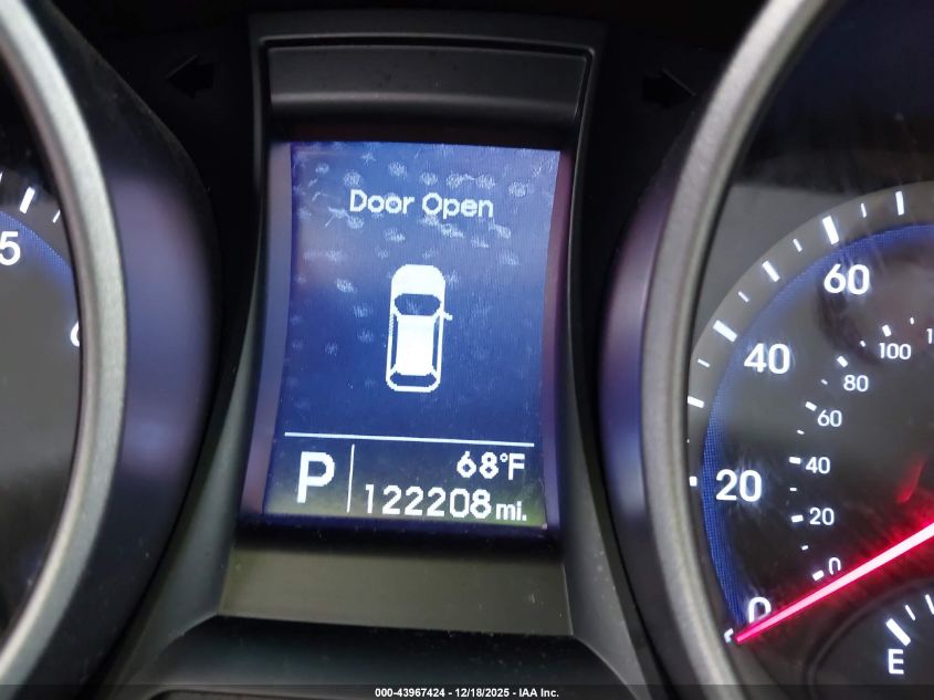 2013 Hyundai Santa Fe Gls VIN: KM8SN4HF3DU001440 Lot: 43967424