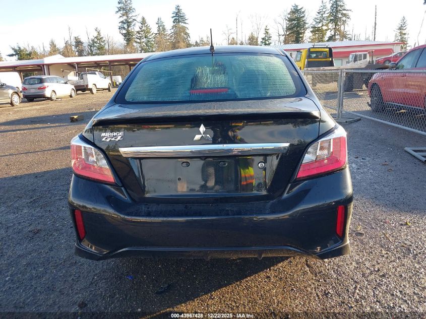 2023 Mitsubishi Mirage G4 Es VIN: ML32FUFJ4PHF03966 Lot: 43967428