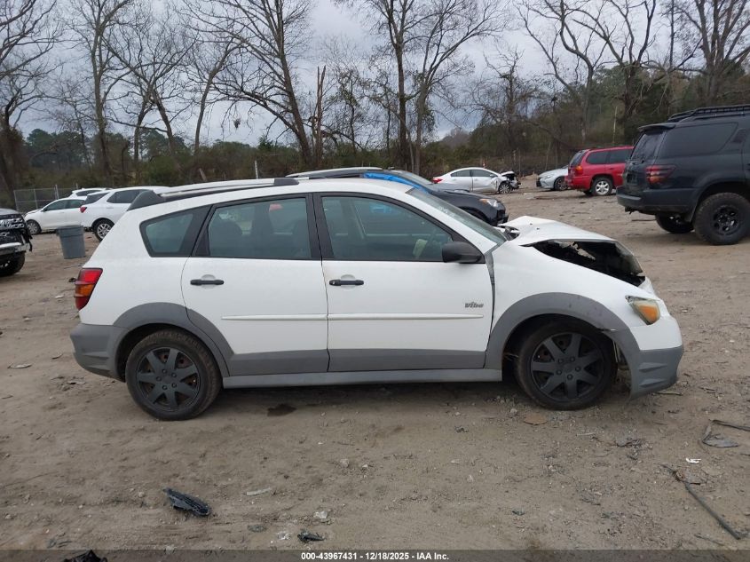 2005 Pontiac Vibe VIN: 5Y2SL638X5Z472777 Lot: 43967431