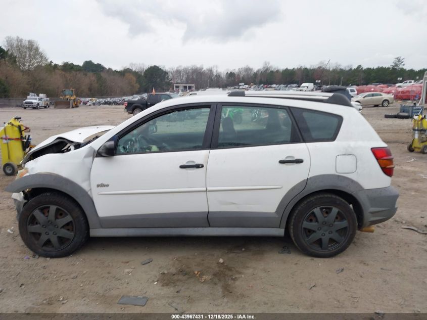 2005 Pontiac Vibe VIN: 5Y2SL638X5Z472777 Lot: 43967431