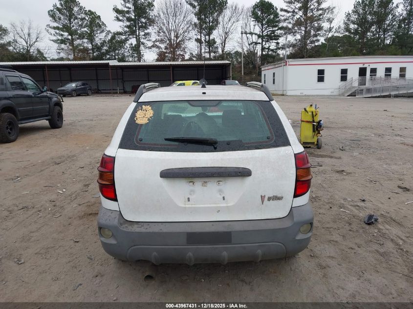 2005 Pontiac Vibe VIN: 5Y2SL638X5Z472777 Lot: 43967431