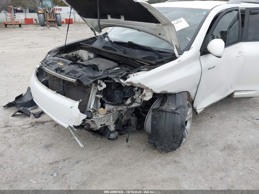 2008 Toyota Highlander Sport VIN: JTEDS43A182008756 Lot: 43967432