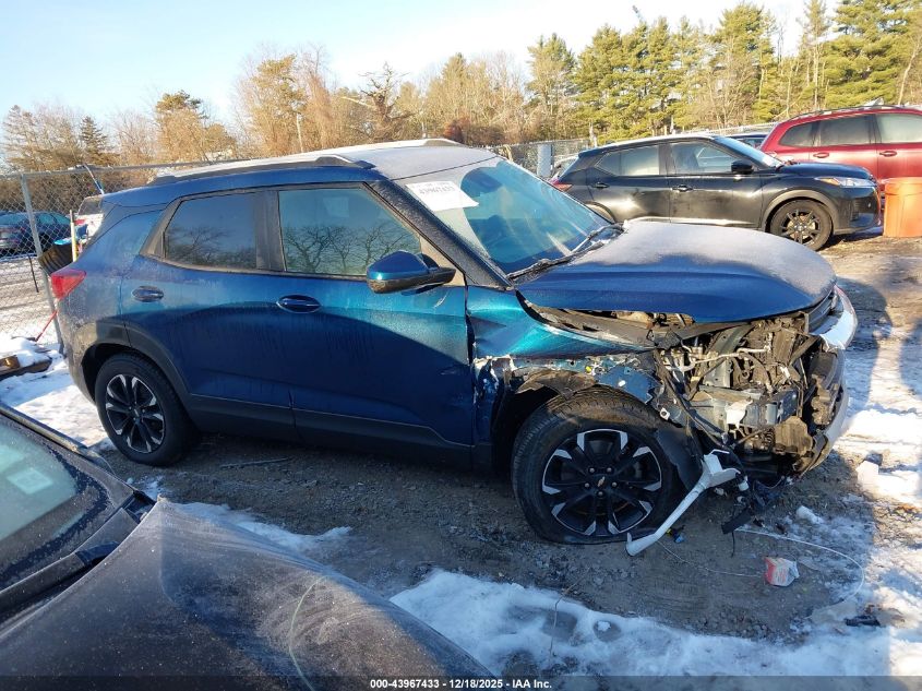 2021 Chevrolet Trailblazer Awd Lt VIN: KL79MRSL5MB009386 Lot: 43967433