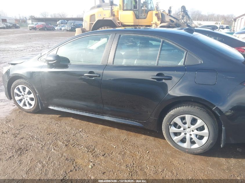 2021 Toyota Corolla Le VIN: 5YFEPMAE8MP159685 Lot: 43967436