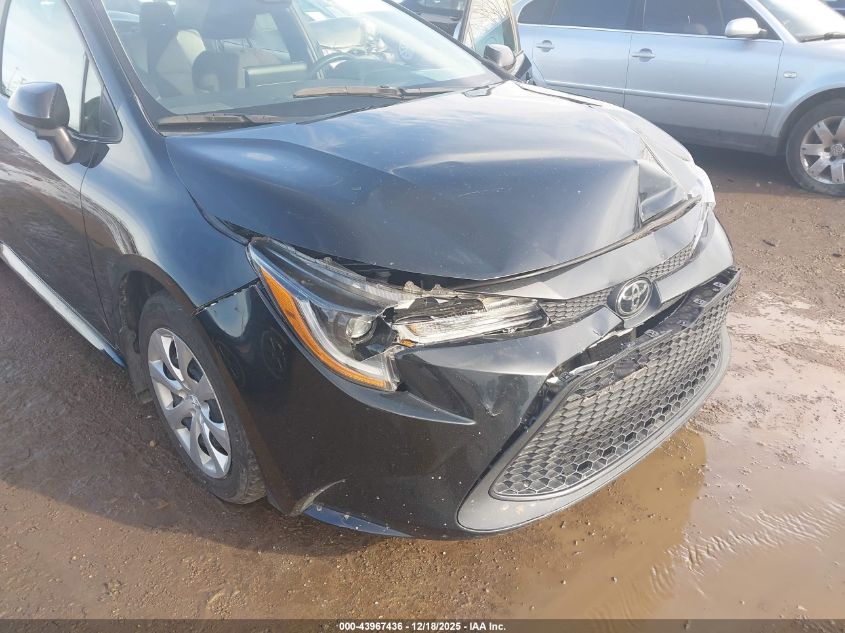 2021 Toyota Corolla Le VIN: 5YFEPMAE8MP159685 Lot: 43967436